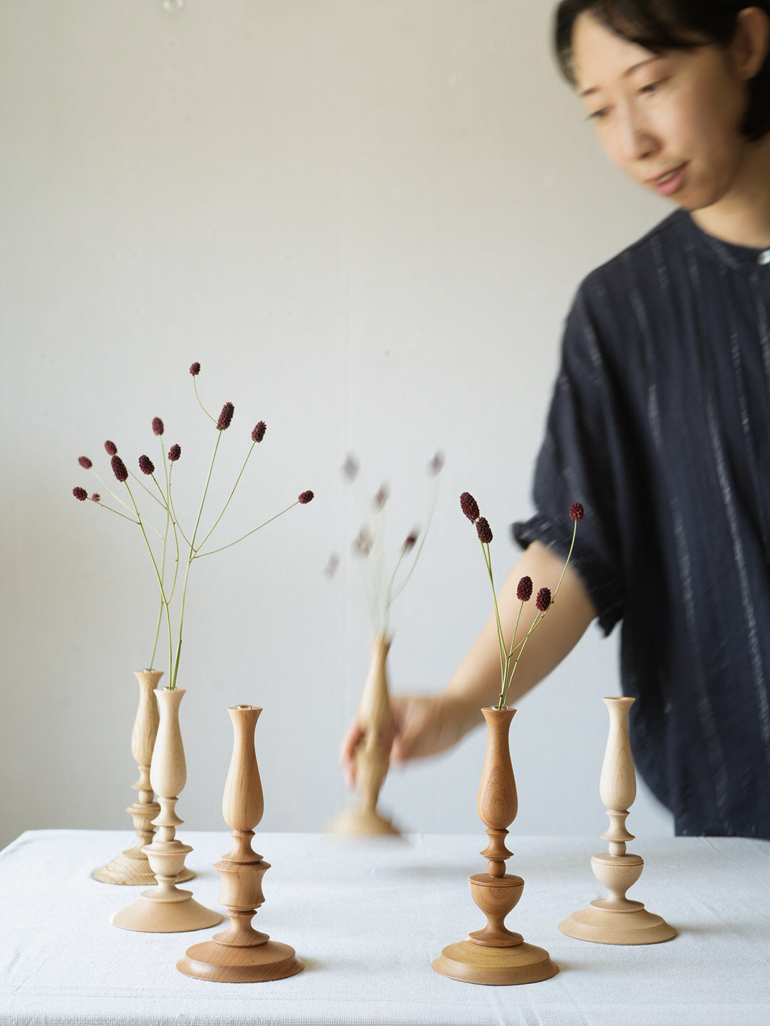 木製花器