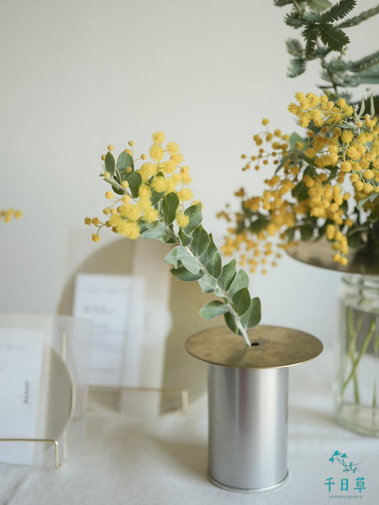 真鍮のフラワースカーフ