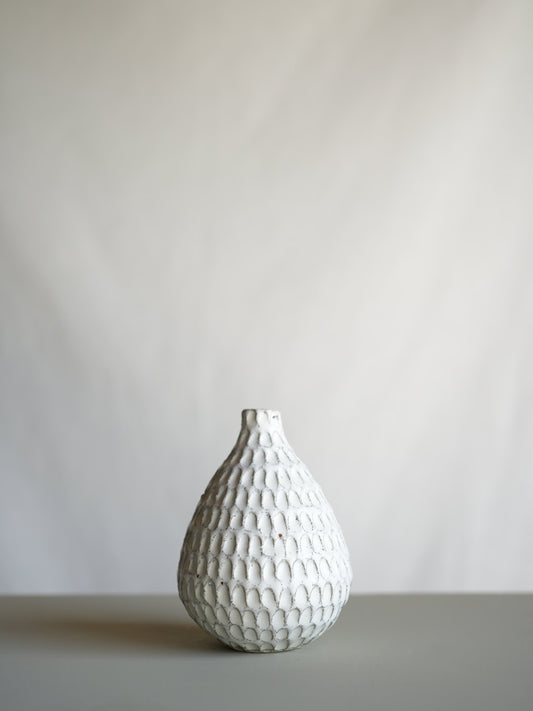 信楽焼 しのぎ一輪挿し