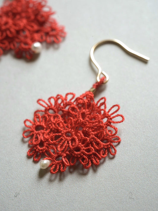 KANOKO_ピアス アカ