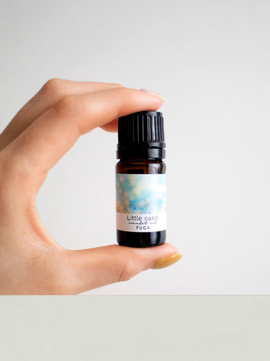 せせらぎ感じるナイトタイムオイル《Little oasis》|天然精油・涼やかな秘境