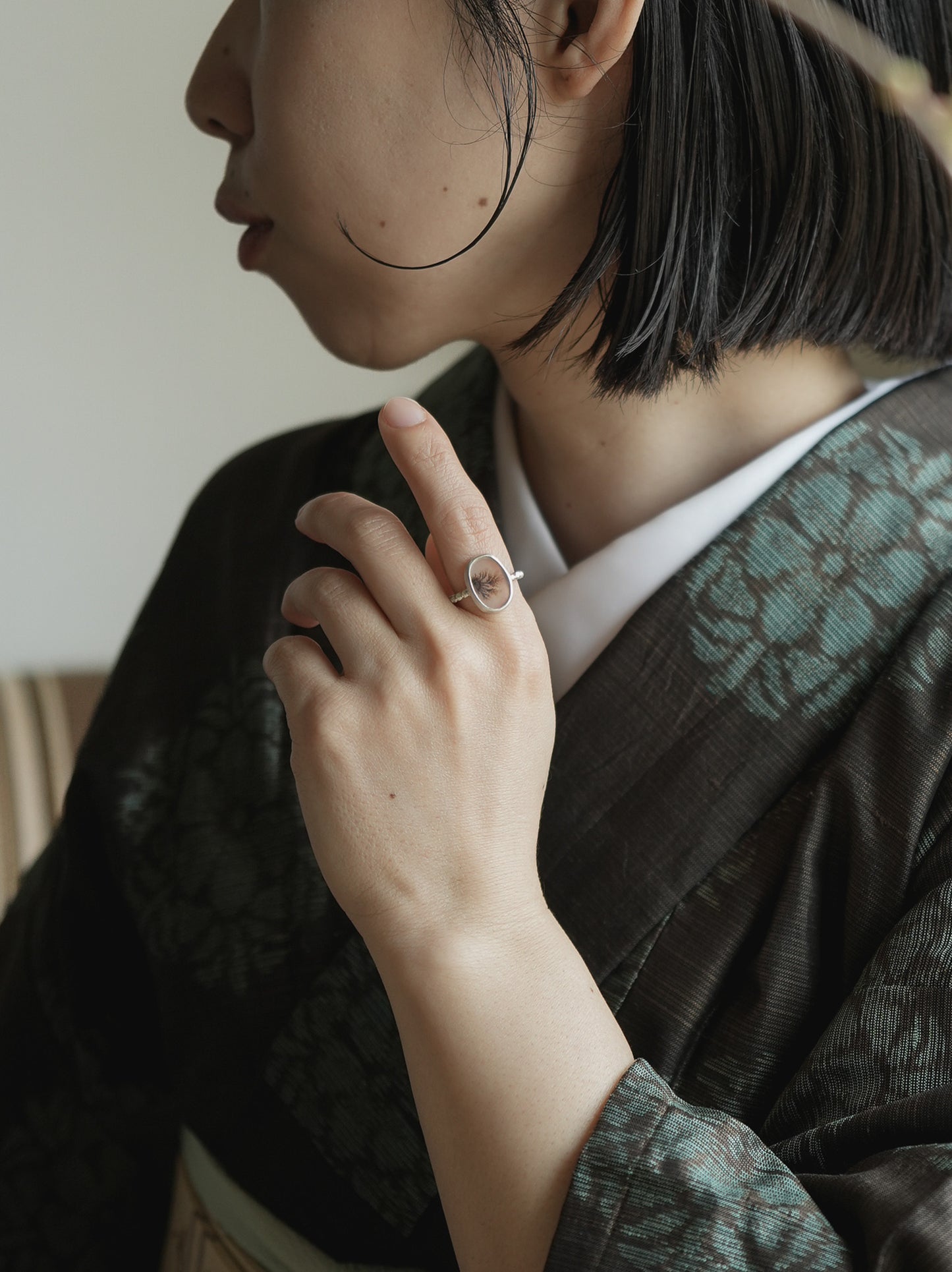 デンドリティックアゲートリング