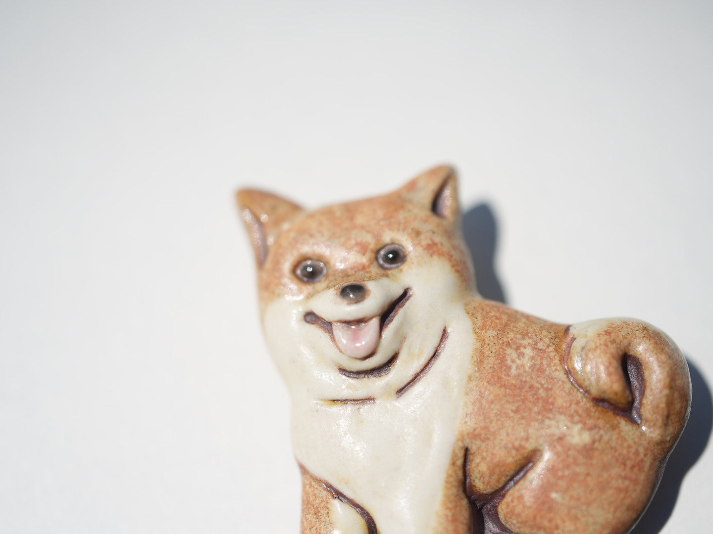 柴犬のブローチ