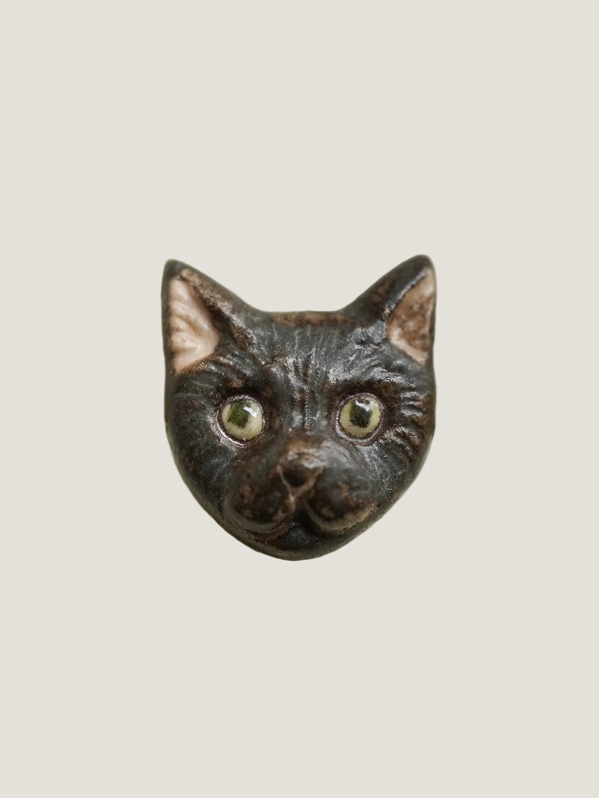 ねこちゃんの指飾り/黒