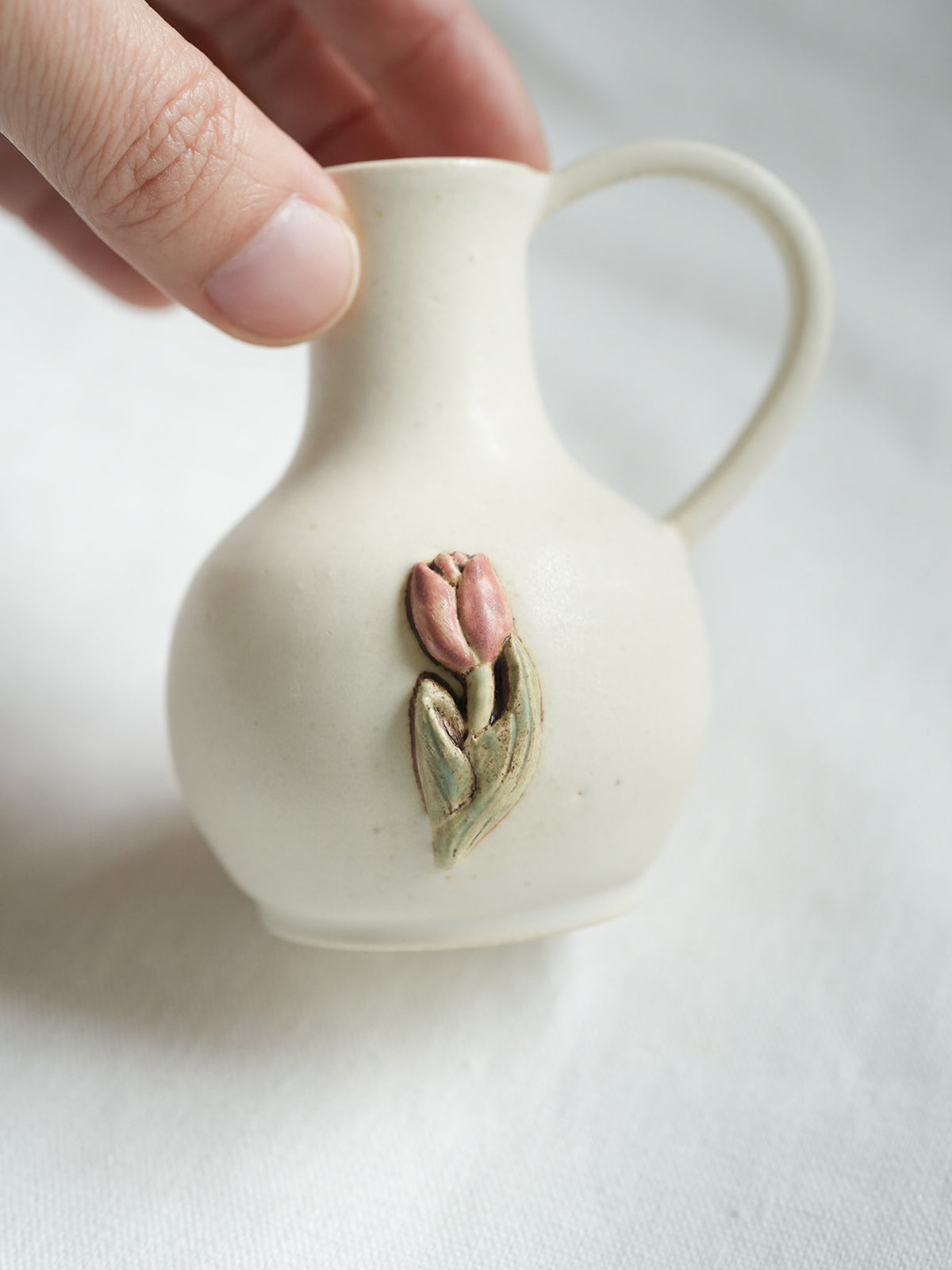 チューリップのミニミニ花器
