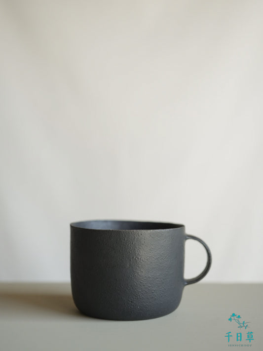 加藤益造　マグカップ　黒