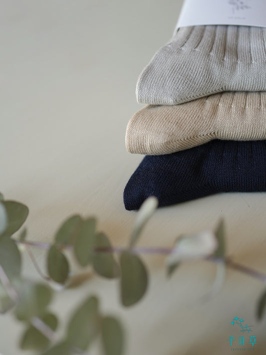 極上シルク2重靴下