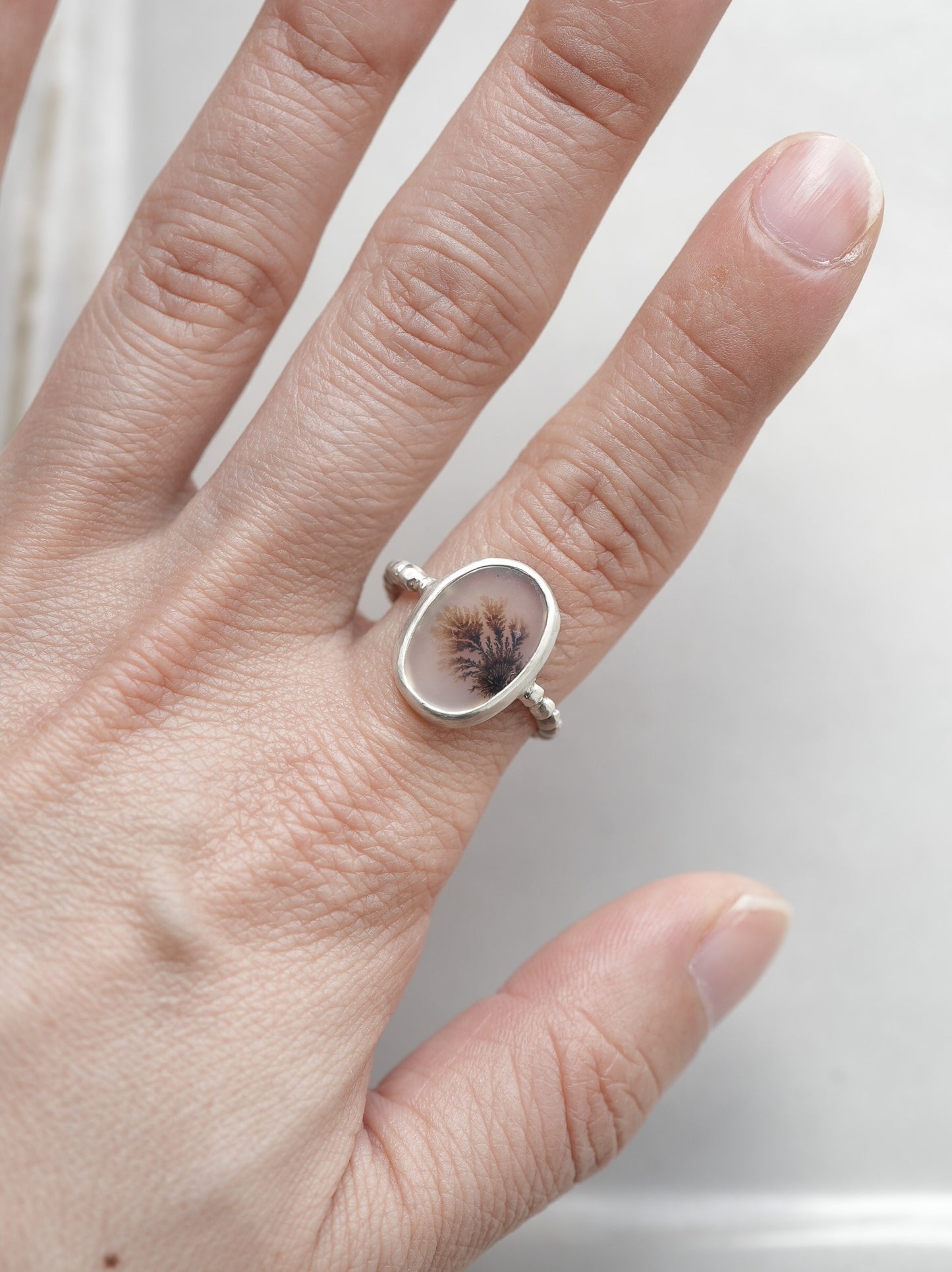 デンドリティックアゲートリング