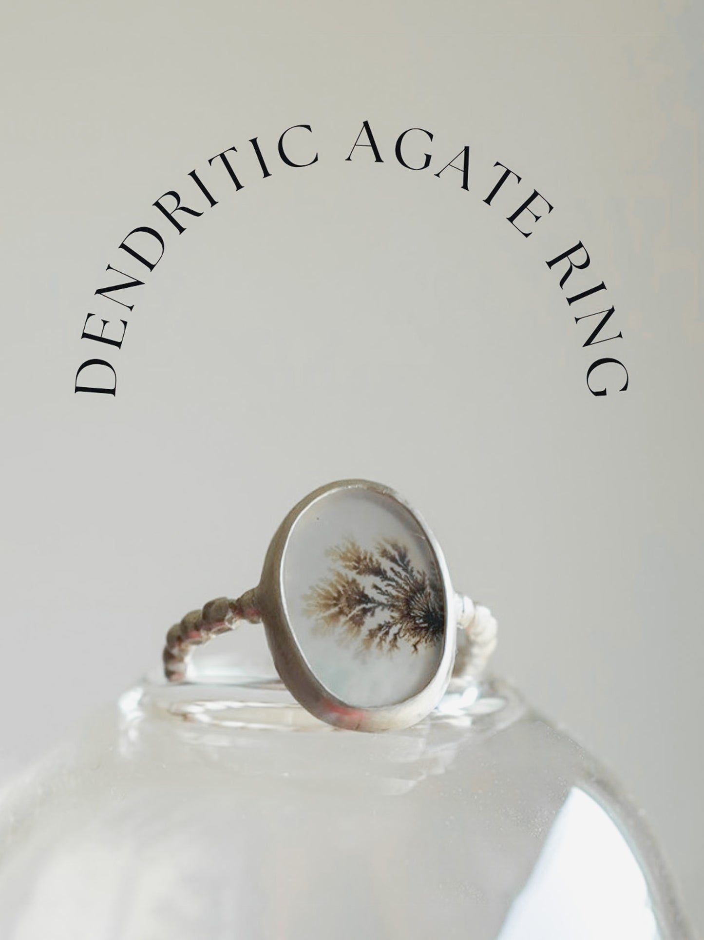 デンドリティックアゲートリング