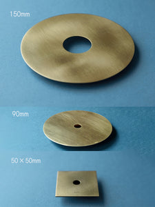 真鍮のフラワースカーフ/大丸150mm