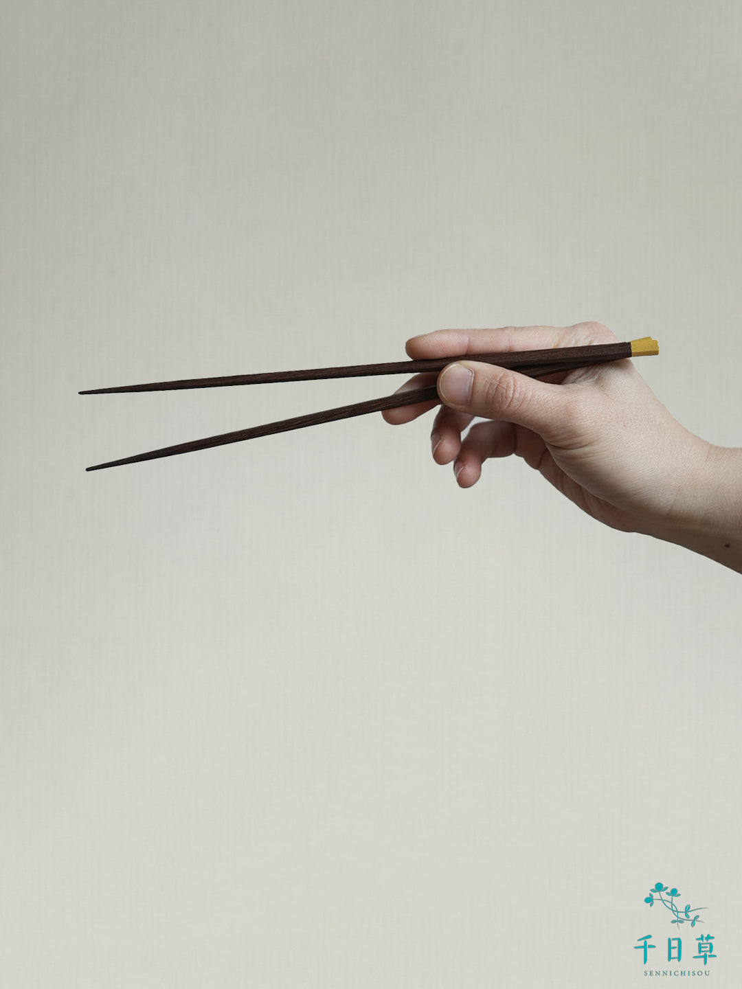 八角 細み 蜜蠟仕上げのお箸