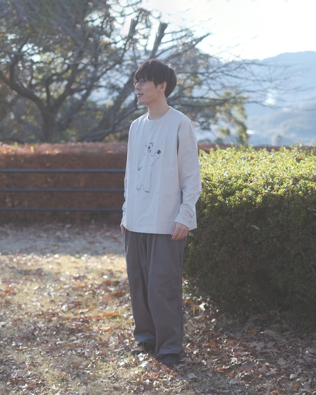 Hi！　くまロンT